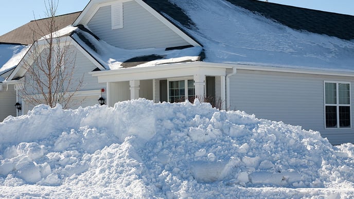 snow-pile